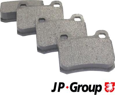 JP Group 1363700110 - Тормозные колодки, дисковые, комплект autodnr.net