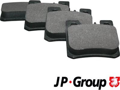 JP Group 1363700410 - Гальмівні колодки, дискові гальма autocars.com.ua