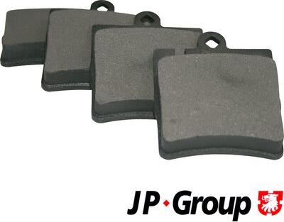 JP Group 1363700610 - Гальмівні колодки, дискові гальма autocars.com.ua