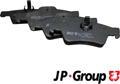 JP Group 1363701010 - Тормозные колодки, дисковые, комплект avtokuzovplus.com.ua