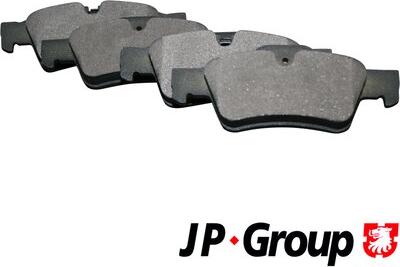 JP Group 1363701210 - Гальмівні колодки, дискові гальма autocars.com.ua