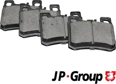 JP Group 1363702110 - Тормозные колодки, дисковые, комплект avtokuzovplus.com.ua