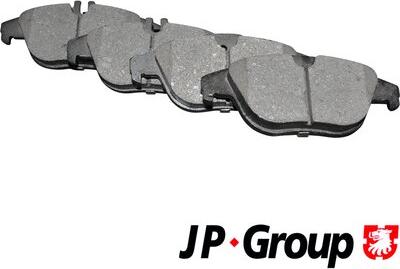 JP Group 1363702310 - Тормозные колодки, дисковые, комплект autodnr.net