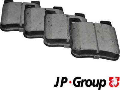 JP Group 1363702410 - Гальмівні колодки, дискові гальма autocars.com.ua
