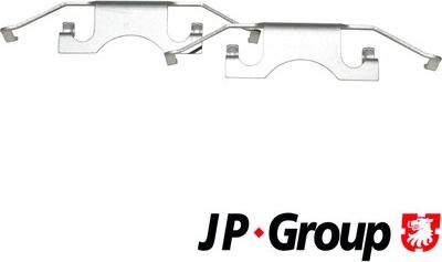 JP Group 1363750310 - Комплектуючі, колодки дискового гальма autocars.com.ua