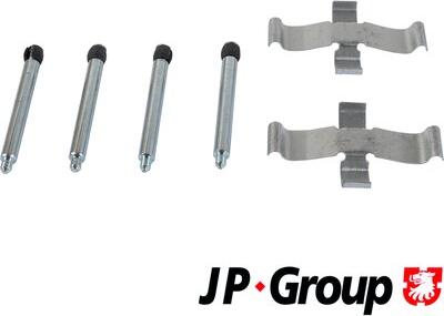 JP Group 1363750810 - Комплектуючі, колодки дискового гальма autocars.com.ua