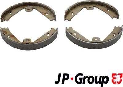 JP Group 1363901610 - Комплект гальм, ручник, парковка autocars.com.ua