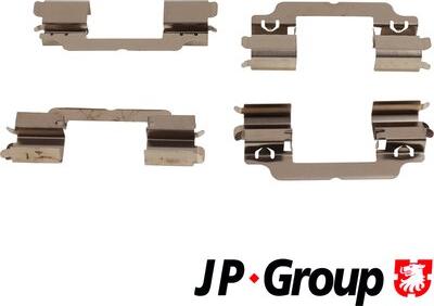 JP Group 1364004310 - Комплектуючі, колодки дискового гальма autocars.com.ua