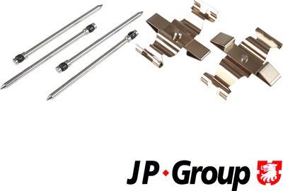 JP Group 1364005210 - Комплектуючі, колодки дискового гальма autocars.com.ua