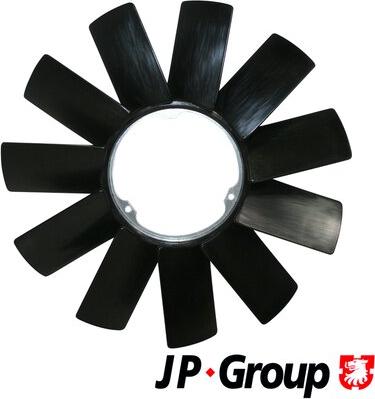 JP Group 1414900800 - Крильчатка вентилятора, охолодження двигуна autocars.com.ua