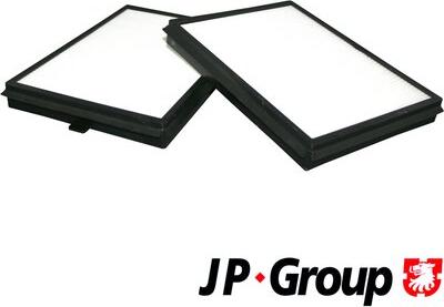 JP Group 1428100210 - Фільтр, повітря у внутрішній простір autocars.com.ua