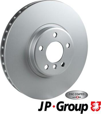 JP Group 1463105200 - Гальмівний диск autocars.com.ua