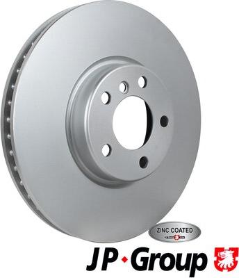 JP Group 1463105900 - Гальмівний диск autocars.com.ua