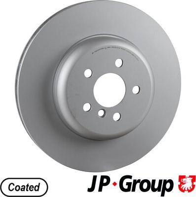 JP Group 1463107500 - Гальмівний диск autocars.com.ua