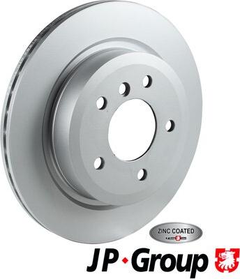 JP Group 1463204900 - Гальмівний диск autocars.com.ua