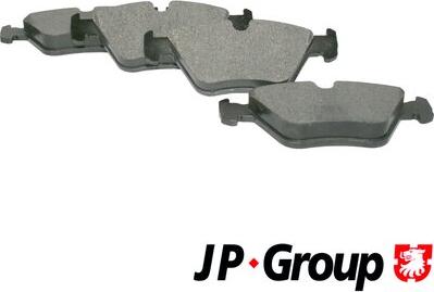 JP Group 1463600710 - Гальмівні колодки, дискові гальма autocars.com.ua