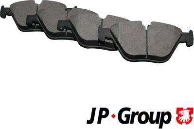 JP Group 1463601410 - Гальмівні колодки, дискові гальма autocars.com.ua