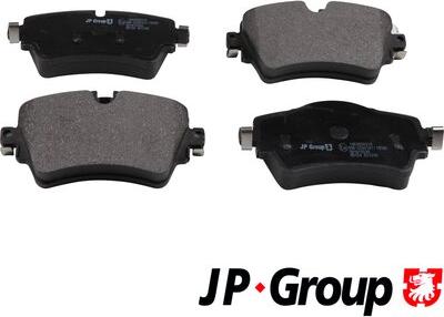 JP Group 1463606310 - Гальмівні колодки, дискові гальма autocars.com.ua