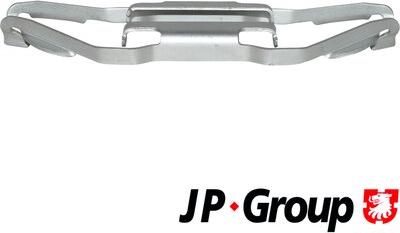 JP Group 1463650410 - Комплектуючі, колодки дискового гальма autocars.com.ua