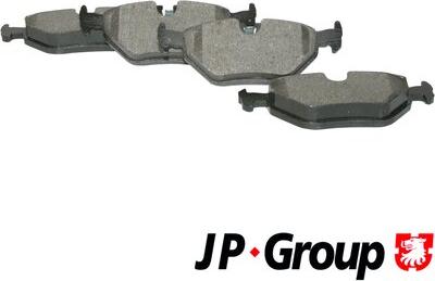 JP Group 1463700210 - Тормозные колодки, дисковые, комплект autodnr.net