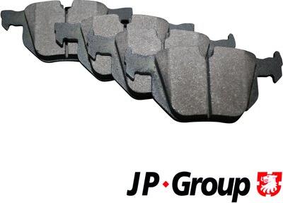 JP Group 1463700410 - Тормозные колодки, дисковые, комплект avtokuzovplus.com.ua