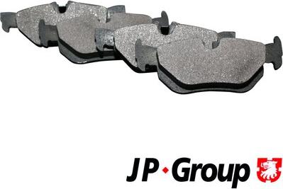 JP Group 1463700610 - Тормозные колодки, дисковые, комплект avtokuzovplus.com.ua