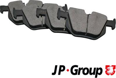 JP Group 1463700810 - Гальмівні колодки, дискові гальма autocars.com.ua