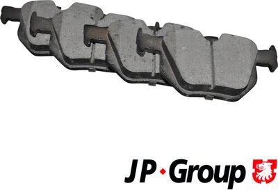 JP Group 1463701910 - Тормозные колодки, дисковые, комплект avtokuzovplus.com.ua