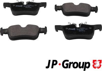 JP Group 1463702310 - Тормозные колодки, дисковые, комплект avtokuzovplus.com.ua