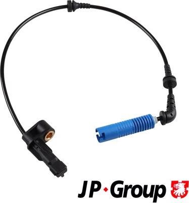 JP Group 1497106580 - Датчик ABS, частота обертання колеса autocars.com.ua
