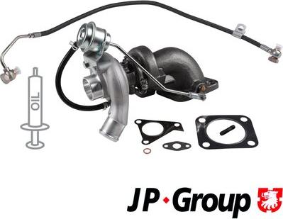 JP Group 1517800410 - Турбина, компрессор avtokuzovplus.com.ua