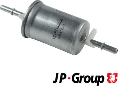 JP Group 1518700600 - Фільтр паливний Connect 1.8 16V 02--Focus 1.4-2.0 16V 99-04 autocars.com.ua