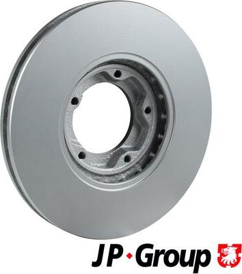 JP Group 1563103800 - Гальмівний диск autocars.com.ua