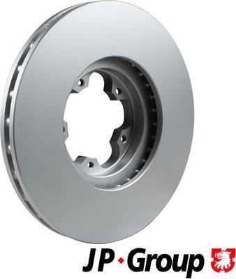 JP Group 1563104100 - Гальмівний диск autocars.com.ua