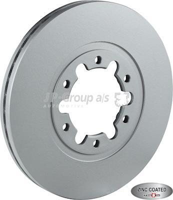 JP Group 1563105200 - Гальмівний диск autocars.com.ua