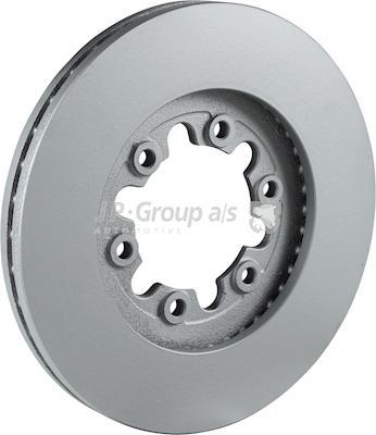 JP Group 1563105200 - Гальмівний диск autocars.com.ua