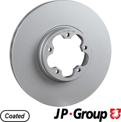 JP Group 1563106300 - Тормозной диск avtokuzovplus.com.ua