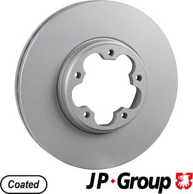 JP Group 1563106800 - Тормозной диск avtokuzovplus.com.ua