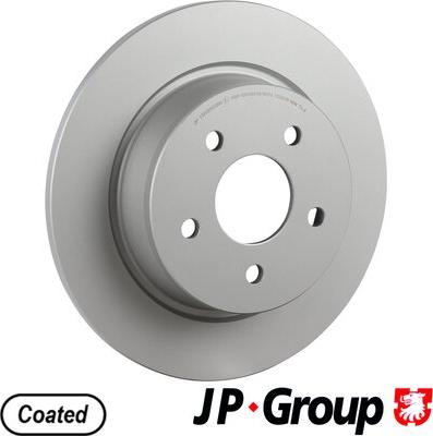 JP Group 1563202200 - Гальмівний диск autocars.com.ua