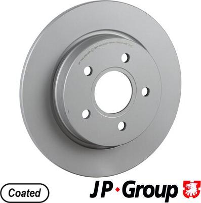 JP Group 1563202300 - Гальмівний диск autocars.com.ua