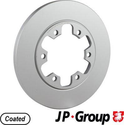 JP Group 1563202700 - Гальмівний диск autocars.com.ua