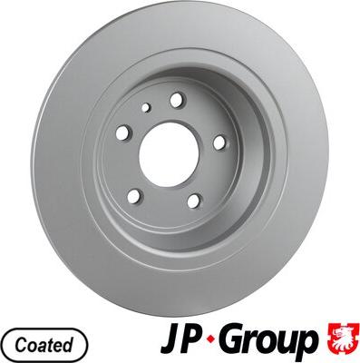 JP Group 1563203100 - Гальмівний диск autocars.com.ua