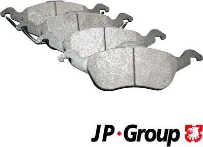 JP Group 1563600910 - Тормозные колодки, дисковые, комплект avtokuzovplus.com.ua