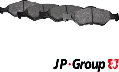 JP Group 1563602210 - Тормозные колодки, дисковые, комплект autodnr.net