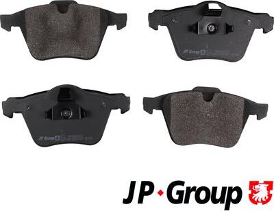 JP Group 1563602610 - Тормозные колодки, дисковые, комплект avtokuzovplus.com.ua