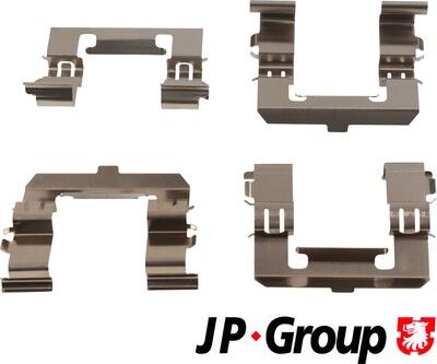 JP Group 1564004210 - Комплектуючі, колодки дискового гальма autocars.com.ua