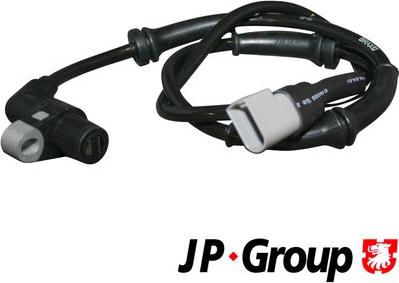 JP Group 1597100100 - Датчик ABS, частота обертання колеса autocars.com.ua