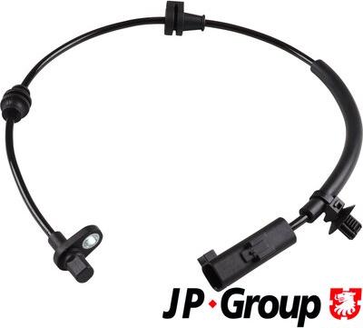 JP Group 1597103800 - Датчик ABS, частота вращения колеса avtokuzovplus.com.ua