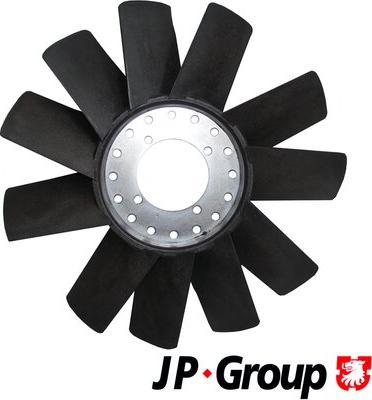 JP Group 1599100100 - Крильчатка вентилятора, охолодження двигуна autocars.com.ua