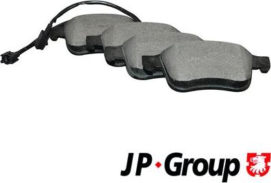 JP Group 3063600310 - Тормозные колодки, дисковые, комплект avtokuzovplus.com.ua